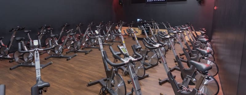 a spin lyfe studio for cycling group fitness at best fitness chelmsford