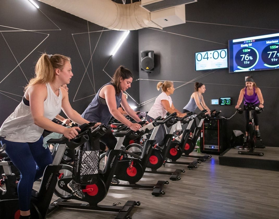 spin studio group fitness best gyms