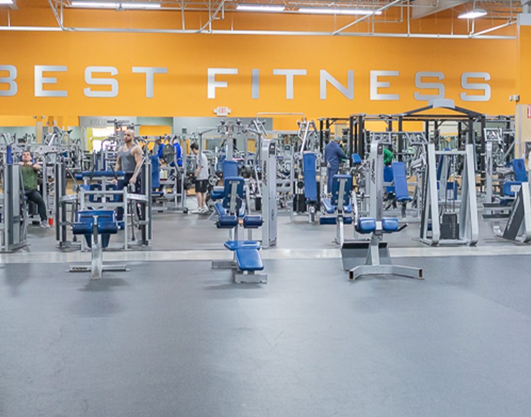 gym equipment in best fitness gym near me